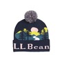 L.L.BEAN Katahdin Pompom Beanie, Main, color, NIGHT STREAM