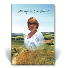 Customised Memorial Card