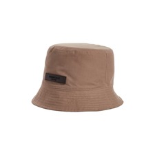 FEAR OF GOD ESSENTIALS Cotton Blend Bucket Hat, Main, color, WOOD