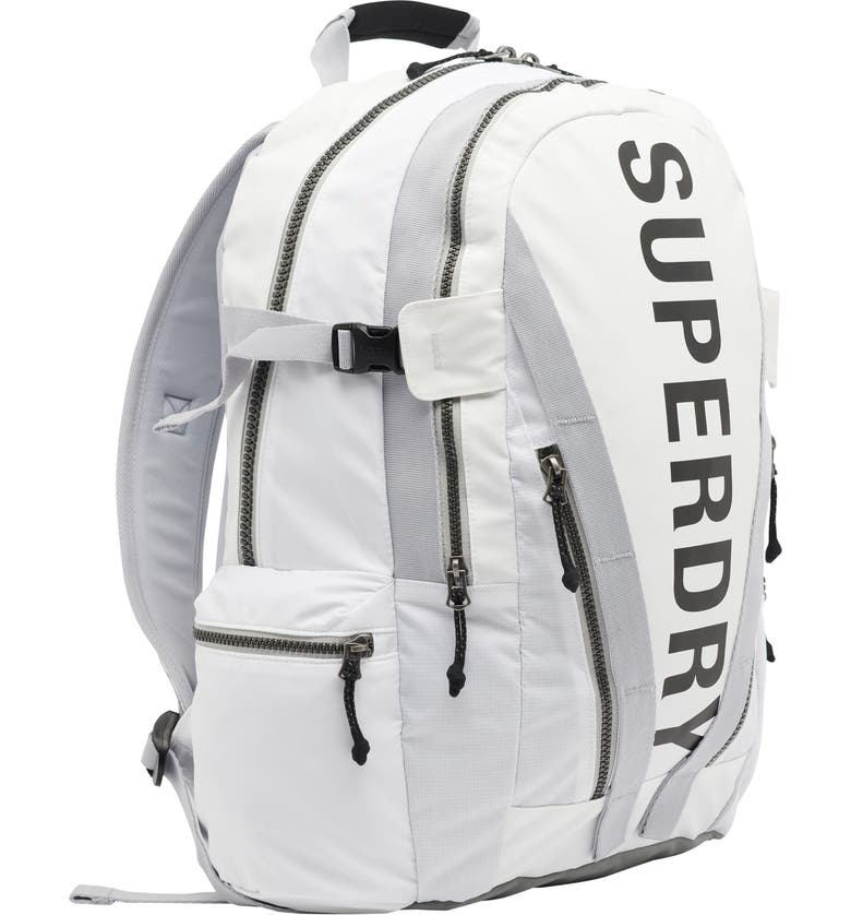 SUPERDRY Code Mountain Tarp Backpack, Main, color, OPTIC