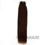 10" Chocolate Brown (#4) Straight Indian Remy Hair Wefts