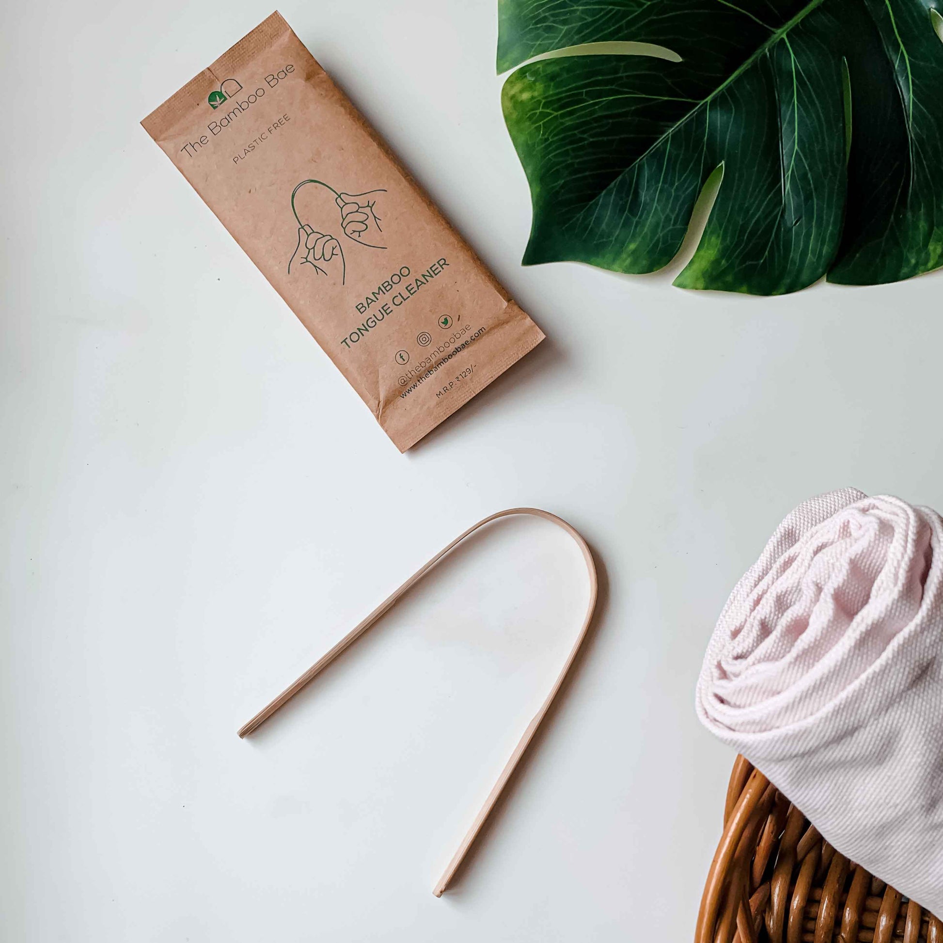 Natural Bamboo Tongue Clean...