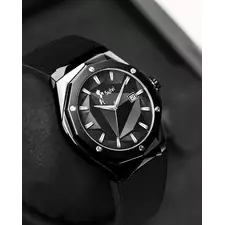 Sylvi Imperial Stylish Black Luxurious Daily Wear Men's Watch