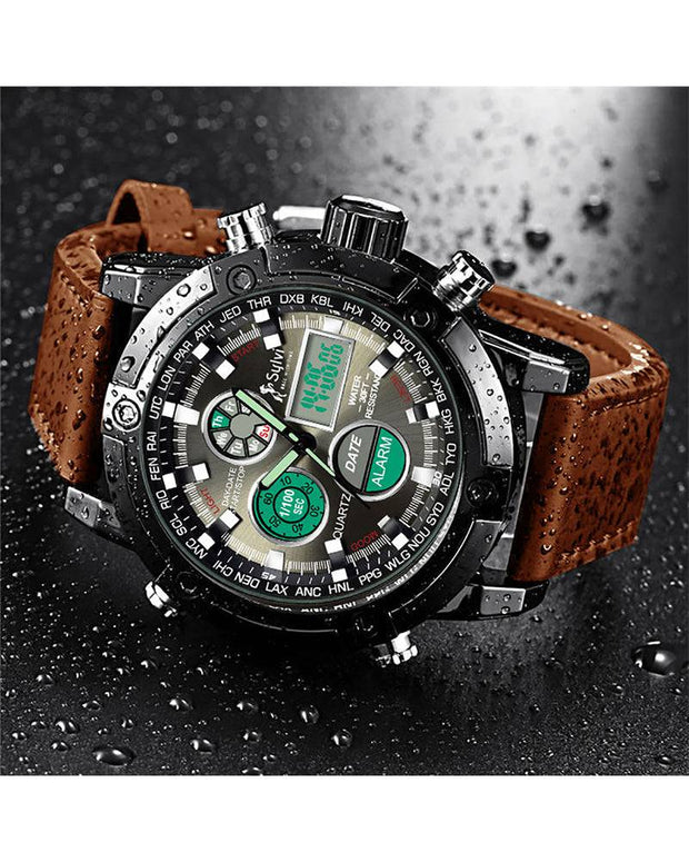 Sylvi Luxury Black Dial Bro...