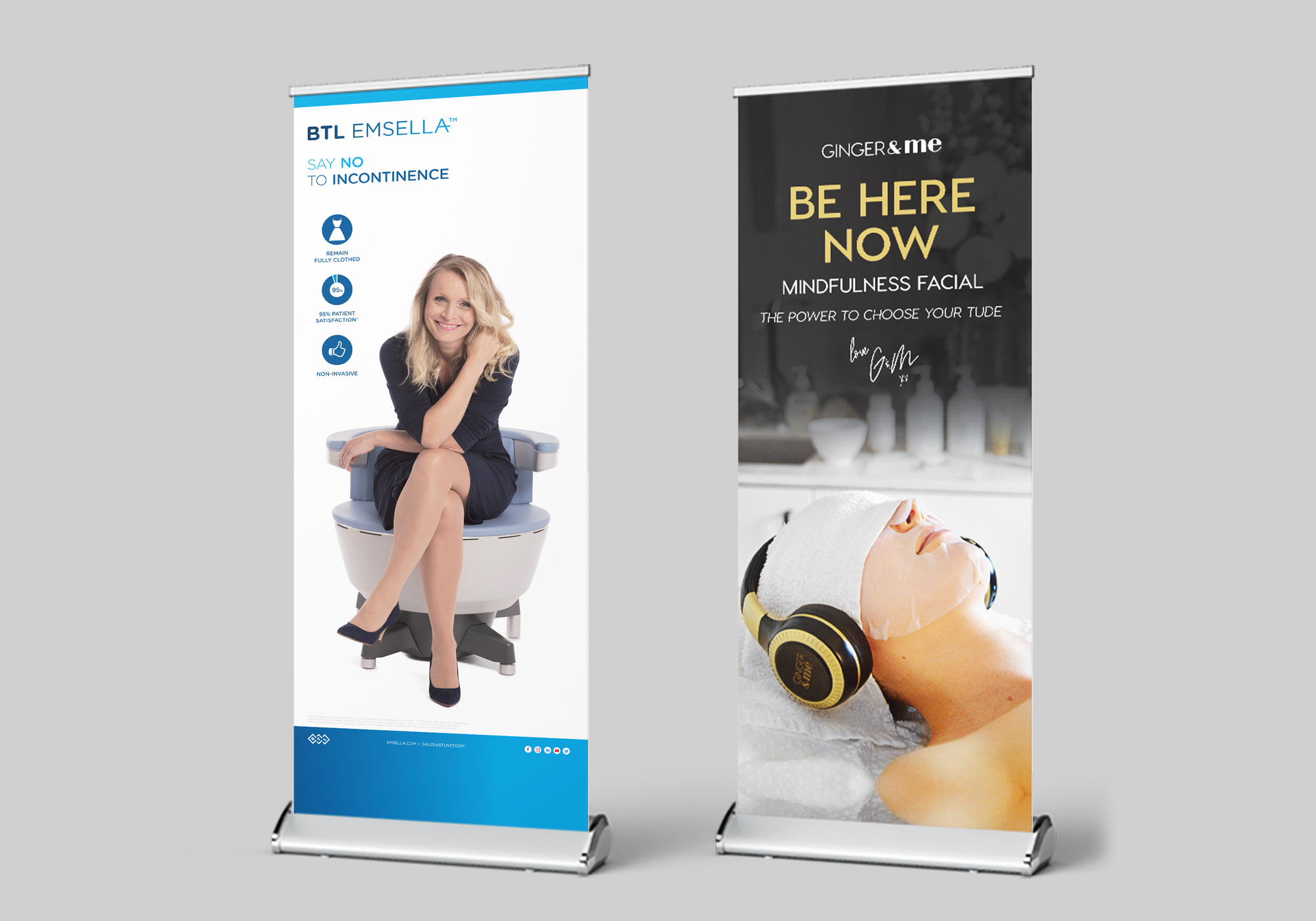 Pull Up Banner Stands PREMIUM