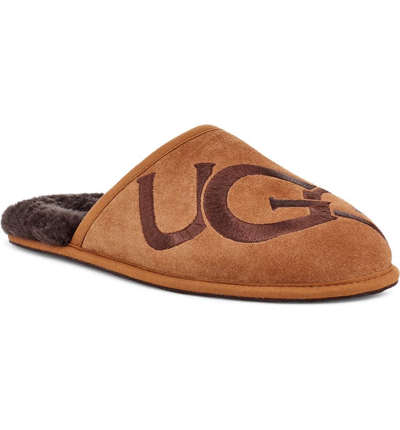 UGG® Logo Scuff Slipper, Ma...