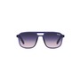 QUAY AUSTRALIA On the Fly 45mm Gradient Aviator Sunglasses, Main, color, NAVY/ NAVY PINK