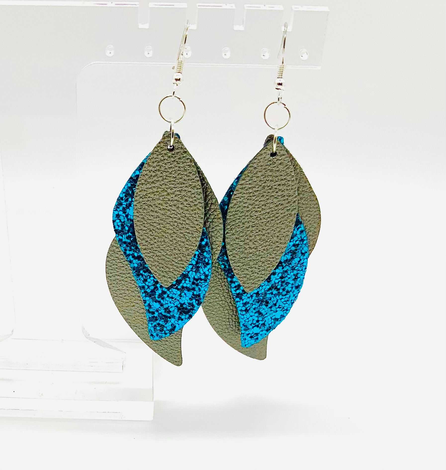 Gold/Royal Blue Faux Leathe...