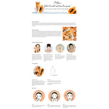 Skin Secrets Papaya Face Wash, 100ml