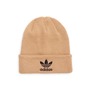 ADIDAS ORIGINALS Trefoil Beanie, Main, color, MAGIC BEIGE/ BLACK