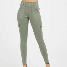 Women’s charcoal gray aloe vera pants