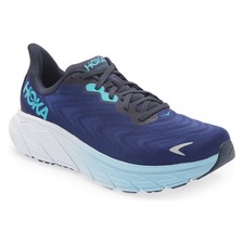 HOKA Arahi 6 Running Shoe, Main, color, OUTER SPACE / BELLWETHER BLUE