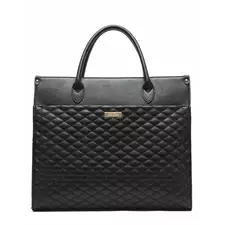 Ebony Black Tote Bag By Luli Bebe 