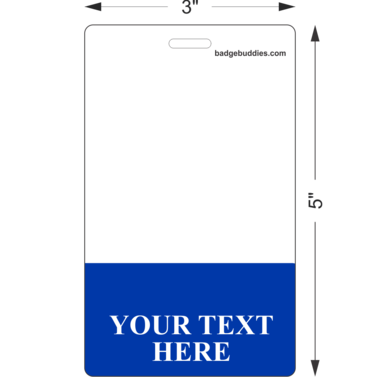 3" x 5" Full Bleed Vertical...