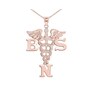 BSN Nursing Necklace For Graduation
