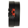 OFF-WHITE Dégradé Arrow Buckle Calfskin Leather Belt, Main, color, BLACK/ ORANGE
