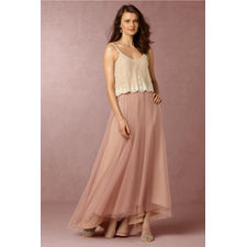Carrie Top & Petal Skirt in Bridesmaids Bridesmaid Dresses at BHLDN