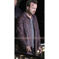 Central Intelligence Aaron Paul Leather Jacket