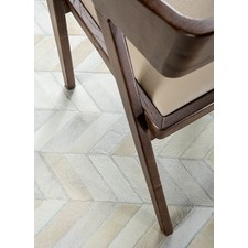 SMOKED CHEVRON by Mosaic Hides