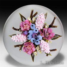 David Graeber 2015 sheep laurel and lilac paperweight. by David Graeber