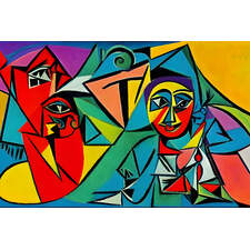 AI art famous painter inspired rainbow | Shoplinkz, shoppingdirect24