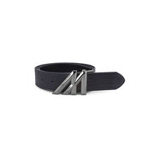 Mint Lizard Belt Black Gun Metal Gem Buckle 