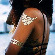 #SelfieTATS- GODDESS Collection- Jewelry Styled Metallic Temporary Tattoos by #SelfieTATS (unscented) (unscented)