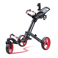 CaddyLite One-Click Swivel - 3 Wheel Push Cart