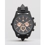 ASOS Watch With Studded Strap In Black