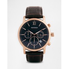 Sekonda Watch With Leather Strap 3406