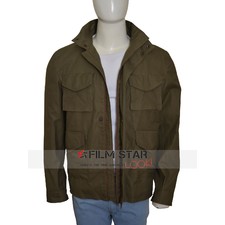 Kevin Costner Movie Criminal Jericho Stewart Cotton Jacket