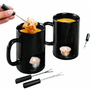 Amazon.com: Personal Fondue Mugs, Set of 2 by WalterDrake: Home & Kitchen