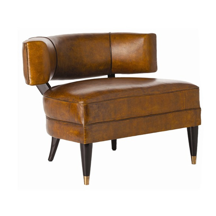 Roosevelt Leather Club Chair