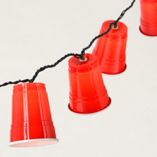 Red Party Cup Lights, 8.5 ft. | Kirkland's