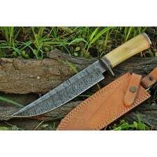 Damascus Steel Hunter Knife