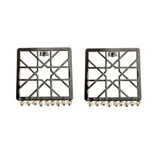 Alhambra square drop earrings with Pearls by Lara Jewelry | Joumanna Jewellery