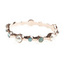 Alma Vieja bamboo bangle with pearls