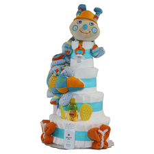 Smiley Caterpillar Boy Diapercake at best Prices