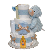 Its A Boy Cord Diaper Cake 3 Tiers at Best Prices