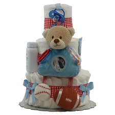 Baby Sport Mini Diaper Cake 3 Tiers at Best Prices