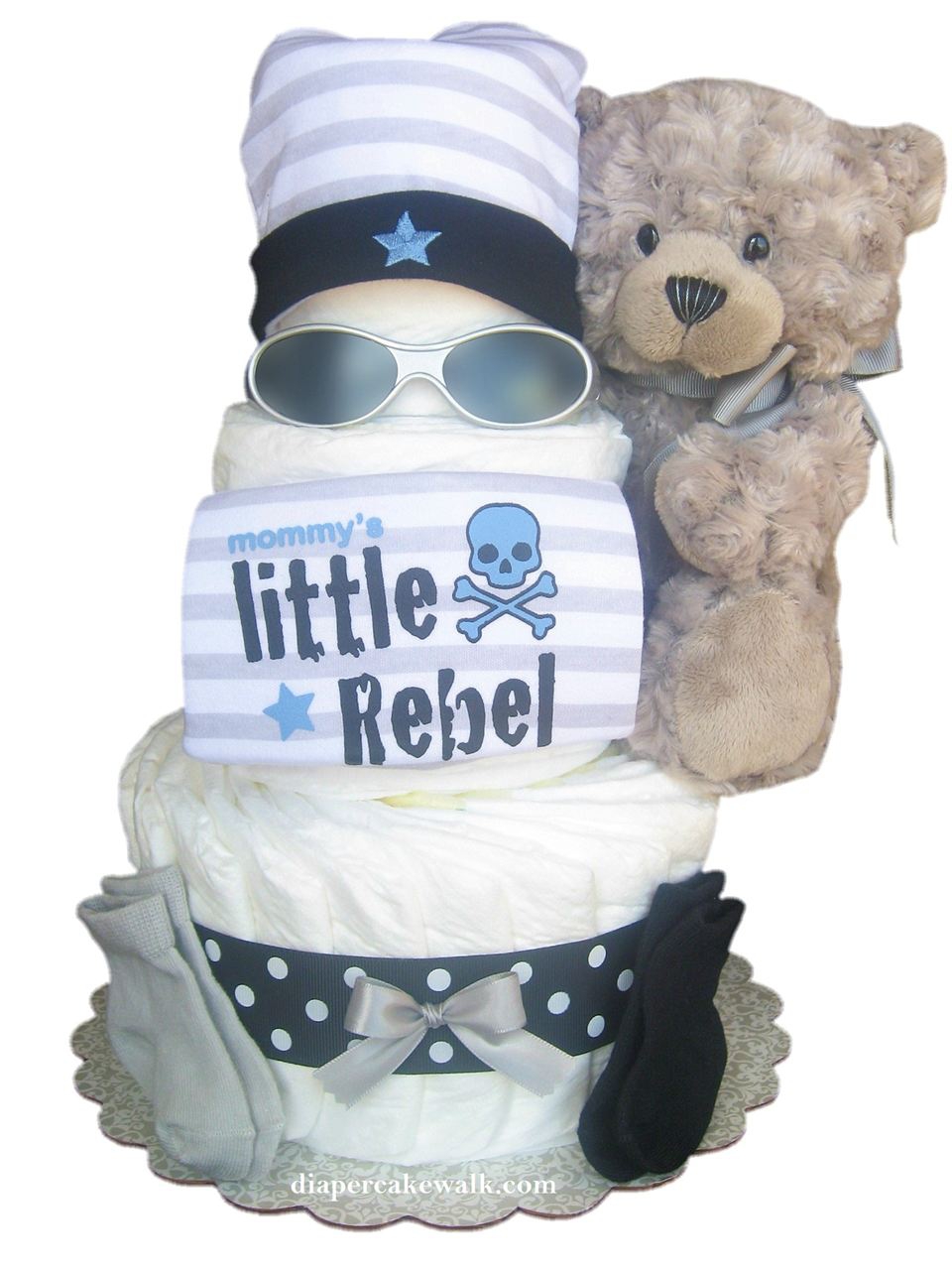 Rockin Rebel Blue Diaper Ca...