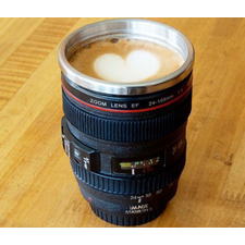 Camera Lens Coffee Mug Set of 2