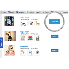 follow other shoppers