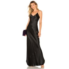 NILI LOTAN Cami Gown in Black | REVOLVE