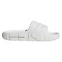 ADIDAS Adilette Sport Slide Sandal, Main, color, WHITE/ WHITE/ BLACK