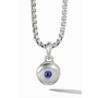 DAVID YURMAN Evil Eye Amulet with Lapis Lazuli, Main, color, SILVER/ LAPIS LAZULI