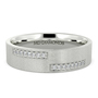 Men's Pave Set Diamond Wedding Band