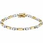 14K Yellow &amp; White 1 3/4 CTW Diamond Line Bracelet