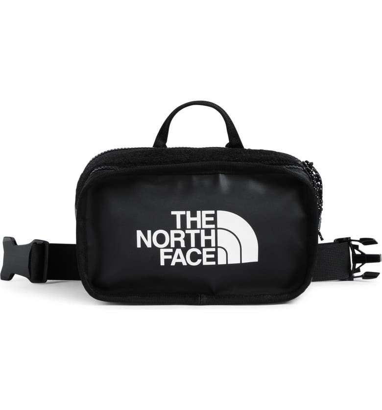 THE NORTH FACE Explore Belt Bag, Main, color, TNF BLACK/ TNF WHITE