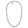 GUCCI Interlocking G Station Necklace, Main, color, SILVER